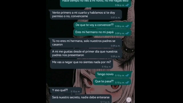 Chat With My Little Stepmother I Didn'T Want To, But I Will Finish It By Taking Doggy! Natasha Caseros